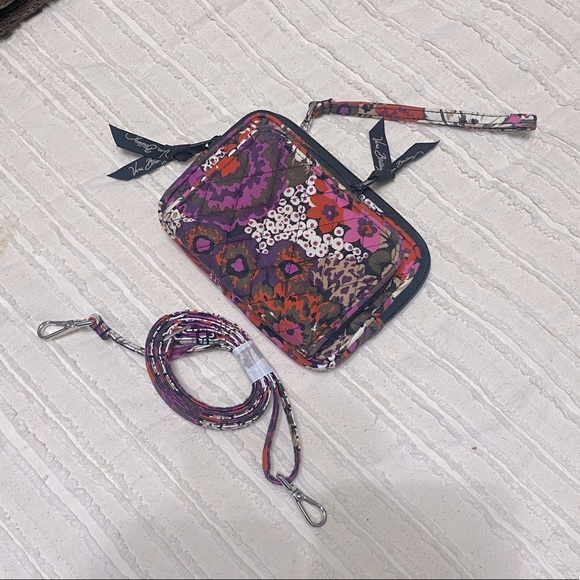 Vera Bradley Handbags - Vera Bradley Wallet with Crossbody Strap